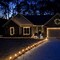 C9 Christmas String Lights, 100 LED, 66 FT Waterproof Connectable Green Wire Fairy Lights – Warm White | Indoor & Outdoor Home, Yard, Xmas Tree, House Decorations (Warm White)